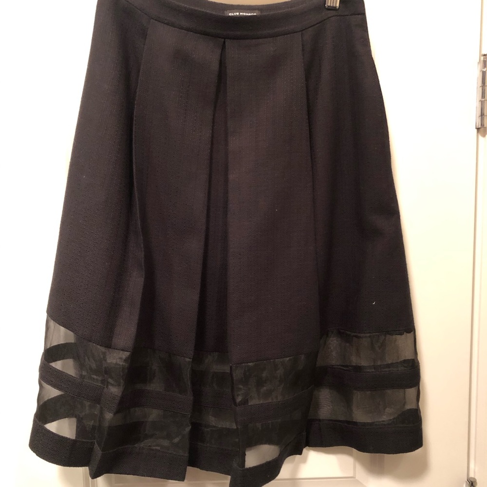 Black skirt